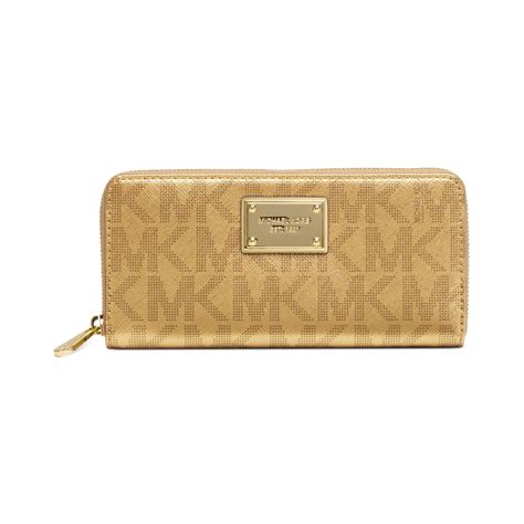 michael kors mercer continental wallet|Michael Kors monogram wallet.